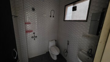 Bathroom in 3 BHK Builder Floor at Ansal Sushant Residency, Sushant Lok Iii – for Rent