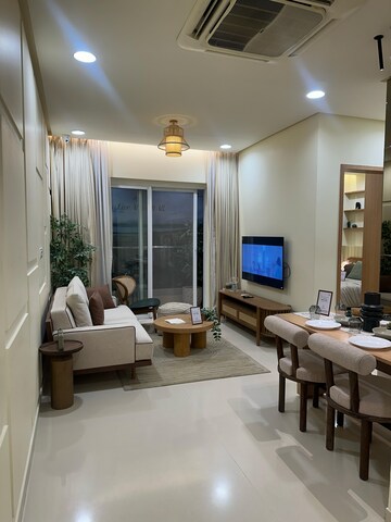 Living Room in 2 BHK Apartment at Kanakia Beverly Heights, Bhayandar East – for Sale