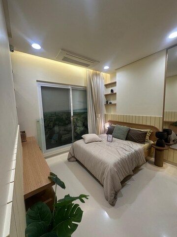 Living Room in 2 BHK Apartment at Kanakia Beverly Heights, Bhayandar East – for Sale