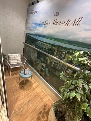 Balcony in 2 BHK Apartment at Kanakia Beverly Heights, Bhayandar East – for Sale