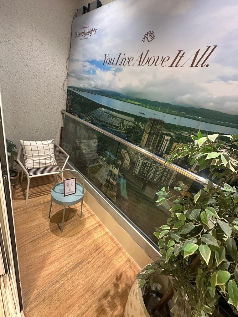 Balcony, kanakia-beverly-heights 2 Bedroom 687 Sq.Ft. Apartment In Bhayandar East Thane 8587232