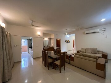 Living Room in 3 BHK Builder Floor at Hsr Layout Sector 3 – for Rent