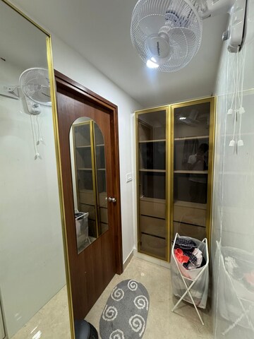 Building Lobby in 3 BHK Apartment at Aurobindo Kohinoor, Serilingampally – for Rent