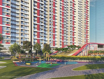 3 BHK Apartment For Rent in Lodha Luxuria Priva, Majiwada