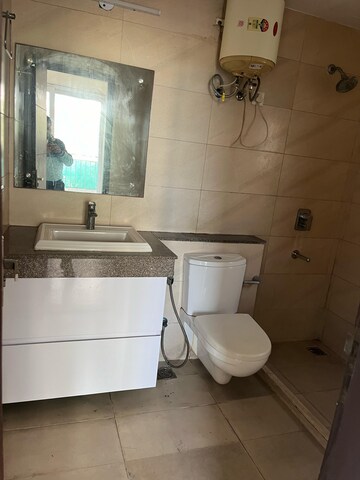 Attached Bathroom in 3.5 BHK Apartment at Puri Aanandvilas, Sector 81 – for Sale