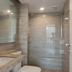 Bathroom in 2 BHK Apartment at Hiranandani Delanna, Hiranandani Estate – for Sale