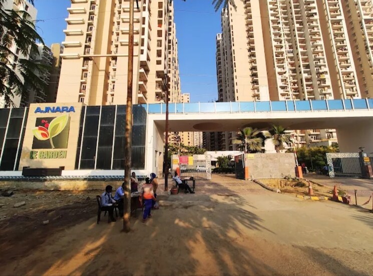 Exterior View, ajnara-le-garden 2 Bedroom 1040 Sq.Ft. Apartment In Sector 16b Greater Noida Greater Noida 8587482