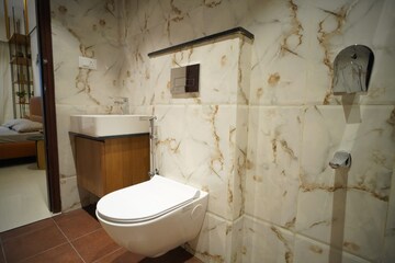 Bathroom in 2 BHK Apartment at Bagaluru  – for Sale