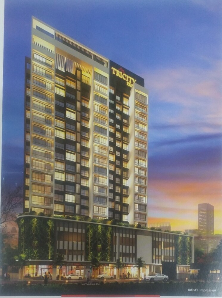Exterior View, tricity-eros 2 Bedroom 1100 Sq.Ft. Apartment In Kharghar Navi Mumbai 8587541