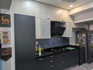 Kitchen in 2.5 BHK Apartment at DB Orchid Woods, Goregaon East – for Rent