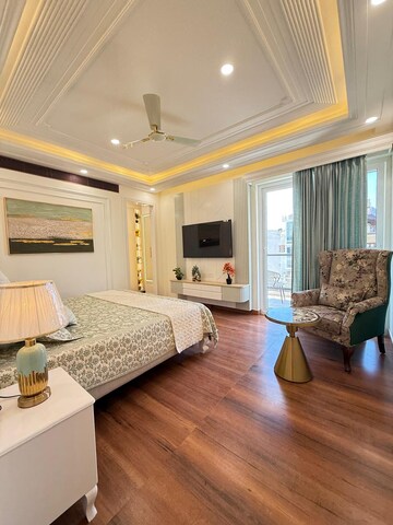 Living Room in 4 BHK Apartment at Capital Royal Casa, Gms Road – for Sale