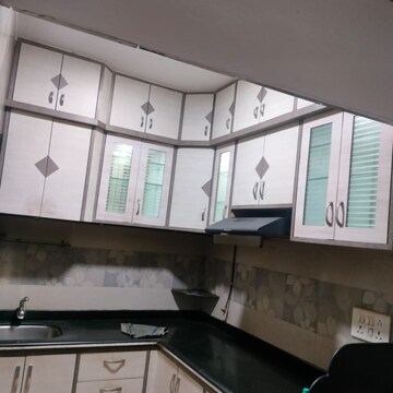 Kitchen in 2 BHK Apartment at Valley View CHS, Kharghar Sector 12 – for Rent
