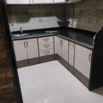 Kitchen in 2 BHK Apartment at Valley View CHS, Kharghar Sector 12 – for Rent