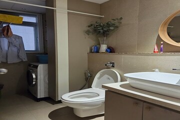 Bathroom in 3 BHK Apartment at Runwal Forests, Kanjurmarg West – for Sale