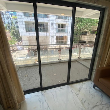 Balcony in 4 BHK Apartment at Santacruz West – for Rent
