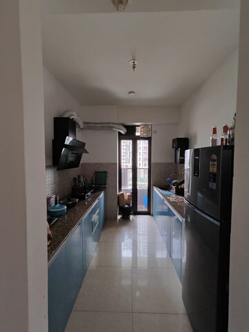 Kitchen in 3 BHK Apartment at Tata Avenida, New Town – for Rent
