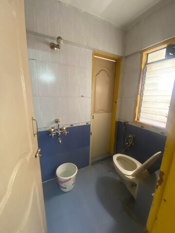Bathroom in 2 BHK Apartment at Unnati Tower Kharghar, Kharghar – for Rent