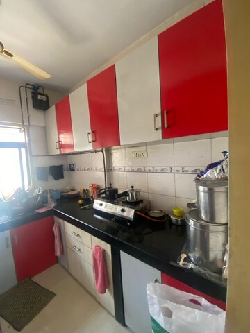 Kitchen in 2 BHK Apartment at Unnati Tower Kharghar, Kharghar – for Rent