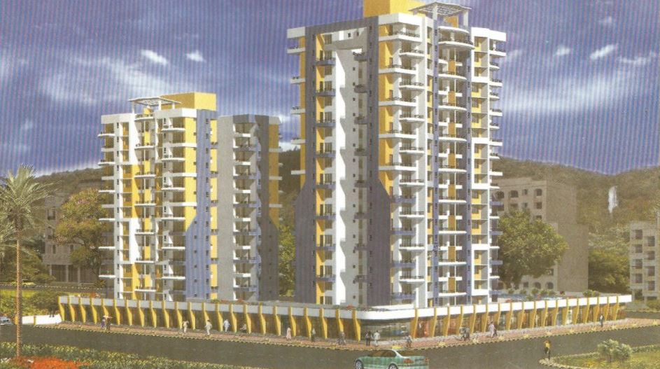 2 BHK + Extra Room 1145 Sq.Ft. Apartment in Unnati Tower Kharghar