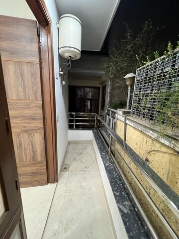 Balcony in 2 BHK Builder Floor at Chattarpur – for Rent