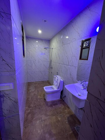 Bathroom in 2 BHK Builder Floor at Chattarpur – for Rent