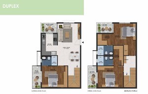 Floor Plan in 3 BHK Apartment at SBR Florenso, Whitefield – for Sale