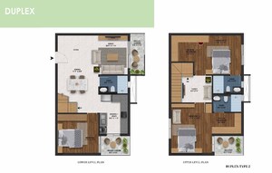 Floor Plan in 3 BHK Apartment at SBR Florenso, Whitefield – for Sale