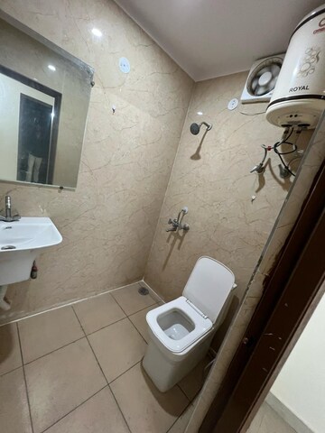 Bathroom in 1 RK Builder Floor at Chattarpur – for Rent