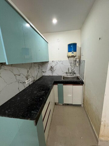 Kitchen in 1 RK Builder Floor at Chattarpur – for Rent