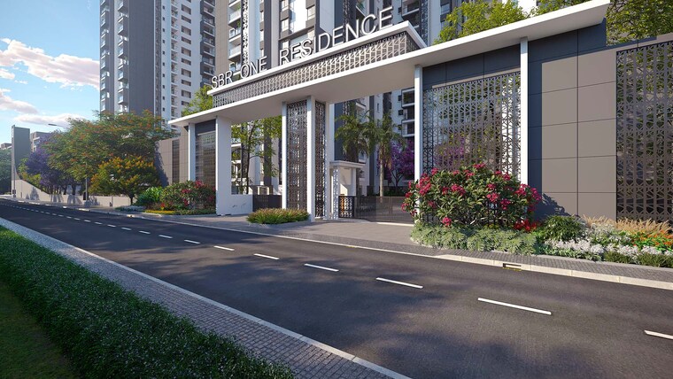Exterior View, sbr-one-residence 3 Bedroom 1628 Sq.Ft. Apartment In Whitefield Bangalore 8587931