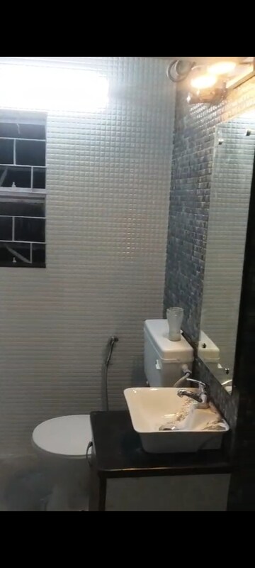 Bathroom in 2.5 BHK Builder Floor at Kalkaji – for Rent