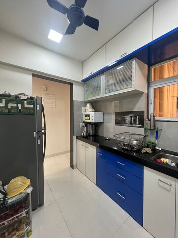 Kitchen in 2 BHK Apartment at Parsik Nagar – for Sale