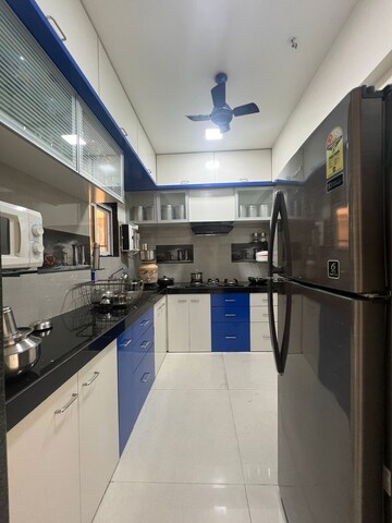 Kitchen in 2 BHK Apartment at Parsik Nagar – for Sale
