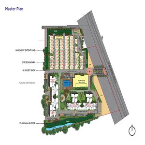Master Plan in 2 BHK Apartment at Sattva Songbird, Budigere Cross – for Sale
