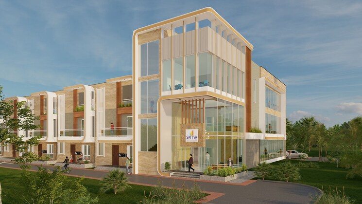 Exterior View, sattva-songbird 2 Bedroom 1260 Sq.Ft. Apartment In Budigere Cross Bangalore 8588029