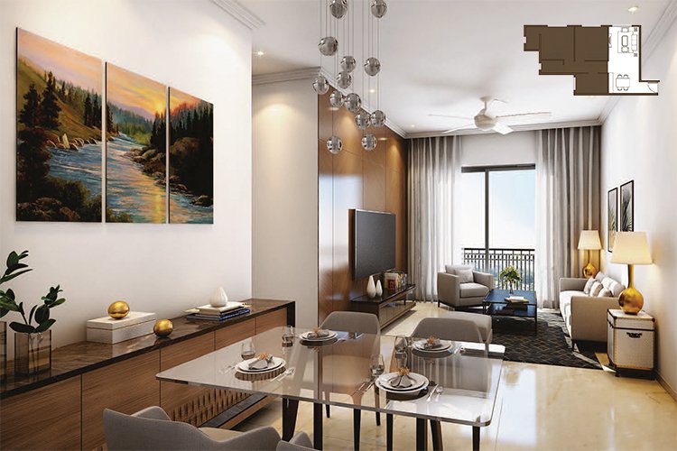 2 BHK Apartment For Sale in Shikara Heights