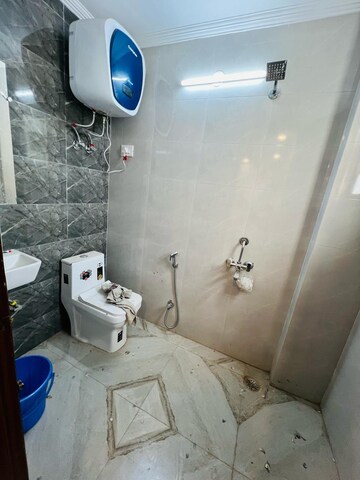 Bathroom in 1 BHK Builder Floor at Chattarpur – for Rent