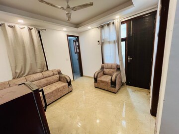Living Room in 1 BHK Builder Floor at Chattarpur – for Rent