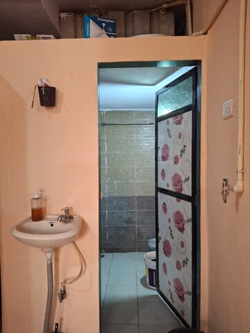 Bathroom in 2 BHK Apartment at Dombivli East – for Rent