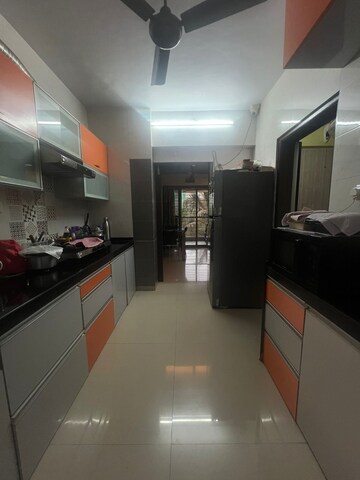 Kitchen in 2 BHK Apartment at Parsik Nagar – for Sale