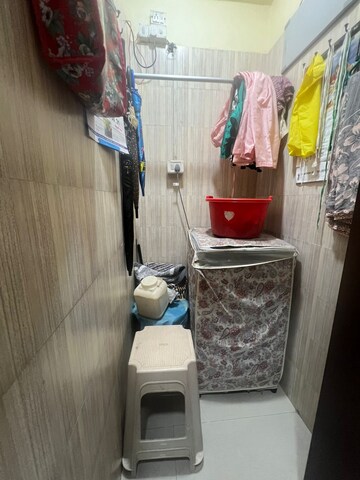 Bathroom in 2 BHK Apartment at Parsik Nagar – for Sale