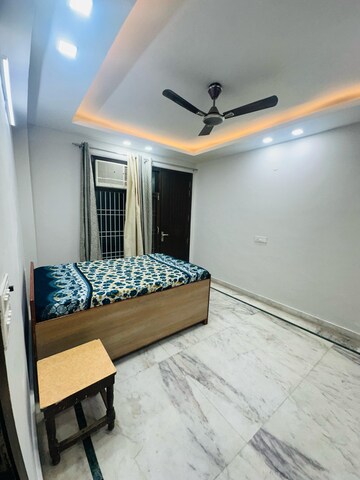 Bedroom in 3 BHK Builder Floor at Chattarpur – for Rent