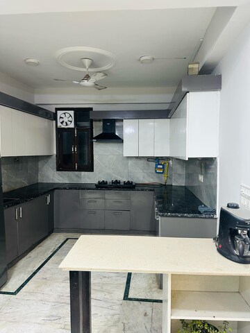 Kitchen in 3 BHK Builder Floor at Chattarpur – for Rent