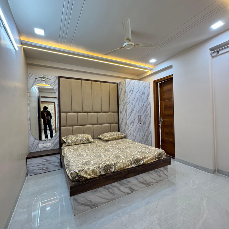 Bedroom, jagatpura 3 Bedroom 1450 Sq.Ft. Apartment In Jagatpura Jaipur 8588081