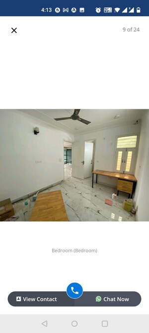 Master Bedroom in 3 BHK Builder Floor at Chattarpur – for Sale