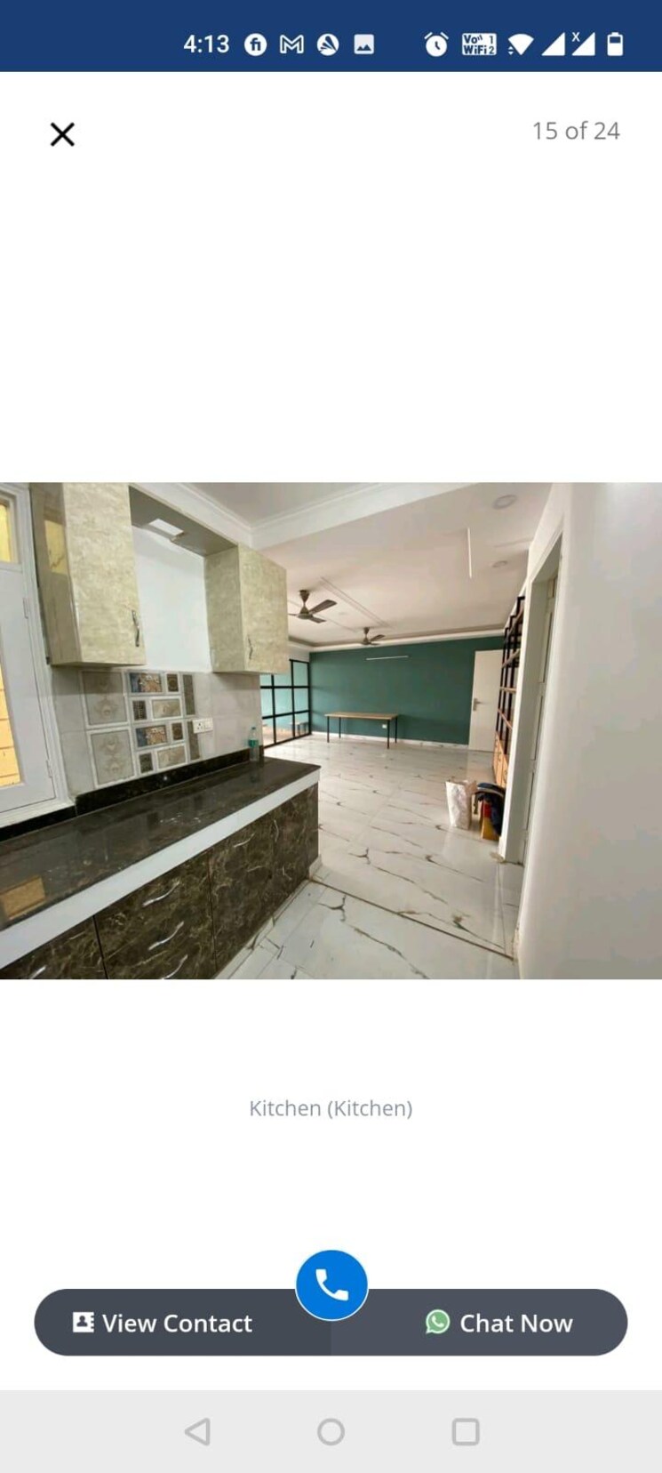 Kitchen, chattarpur 3 Bedroom 1225 Sq.Ft. Builder Floor In Chattarpur Delhi 8588101