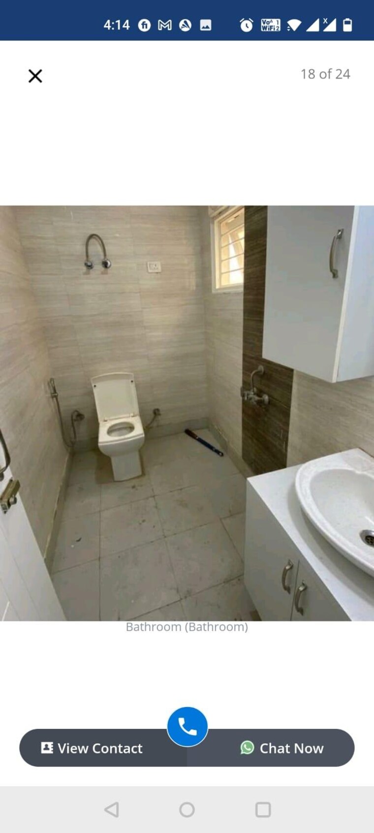 Bathroom, chattarpur 3 Bedroom 1225 Sq.Ft. Builder Floor In Chattarpur Delhi 8588101