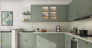 Kitchen in 2 BHK Apartment at Brigade Citrine, Budigere Cross – for Sale