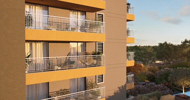 Exterior View, brigade-citrine 2 Bedroom 1250 Sq.Ft. Apartment In Budigere Cross Bangalore 8588107