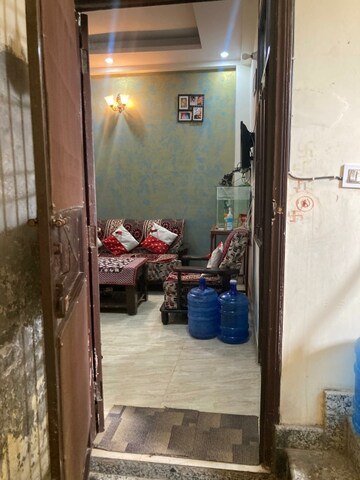 Balcony in 2 BHK Apartment at Nilaya Greens, Raj Nagar Extension – for Rent